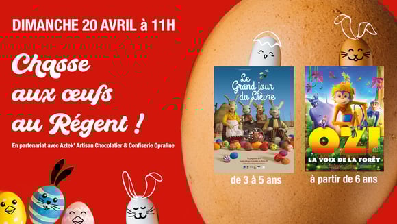 PÂQUES AU RÉGENT !