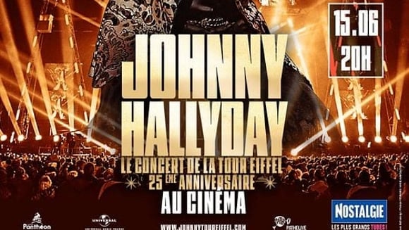 JOHNNY HALLYDAY - CONCERT DE LA TOUR EIFFEL