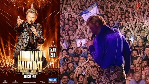 JOHNNY HALLYDAY - CONCERT DE LA TOUR EIFFEL