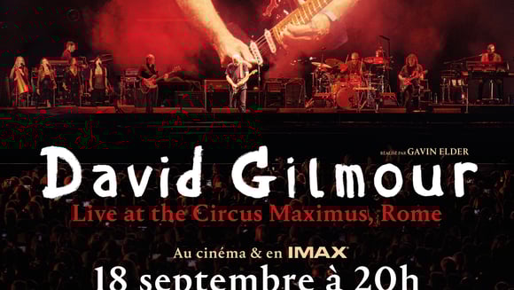 DAVID GILMOUR, Live at the Circus Maximus, Rome