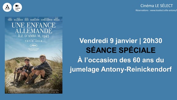 Séance spéciale UNE ENFANCE ALLEMANDE
