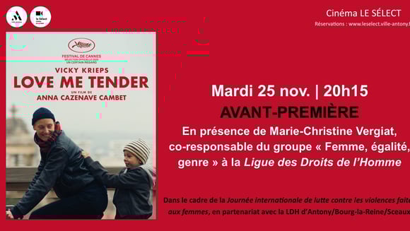 Avant-première + rencontre LOVE ME TENDER