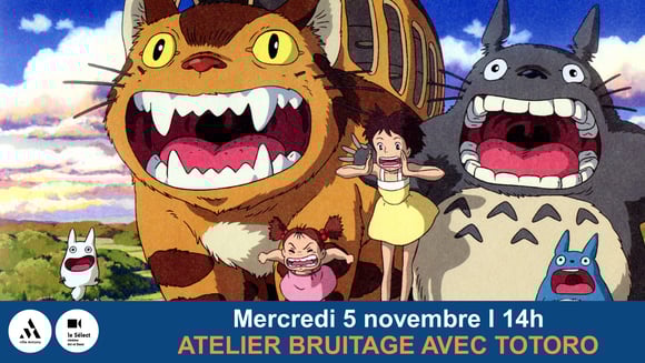 Atelier bruitage avec Totoro