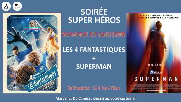 Soirée SUPER HEROS