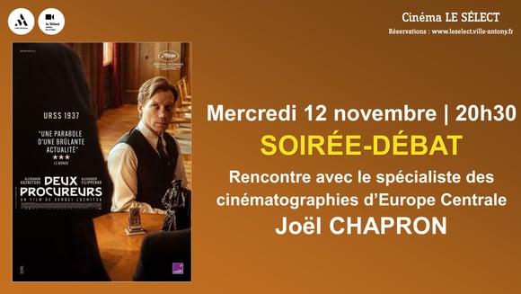 Soirée-Débat DEUX PROCUREURS