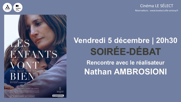 Soirée-Débat LES ENFANTS VONT BIEN