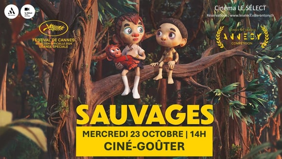 Ciné-goûter SAUVAGES