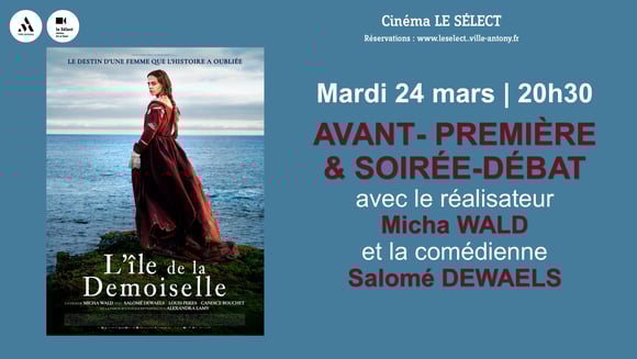 Avant-Première et rencontre L'ILE DE LA DEMOISELLE