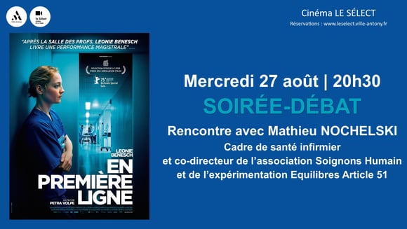 Soirée-débat EN PREMIERE LIGNE