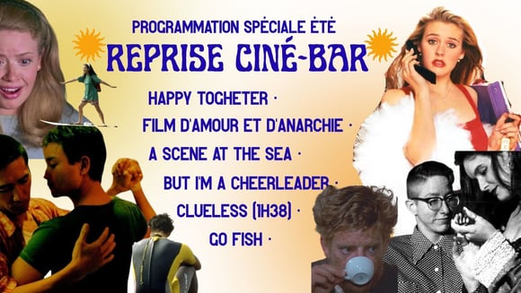 Programmation spéciale d'été : Reprise Ciné-bar !