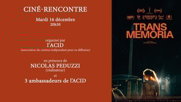 Ciné-rencontre : Trans Memoria