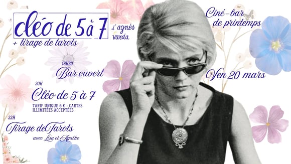 Ciné-Bar de Printemps : Cléo de 5 à 7