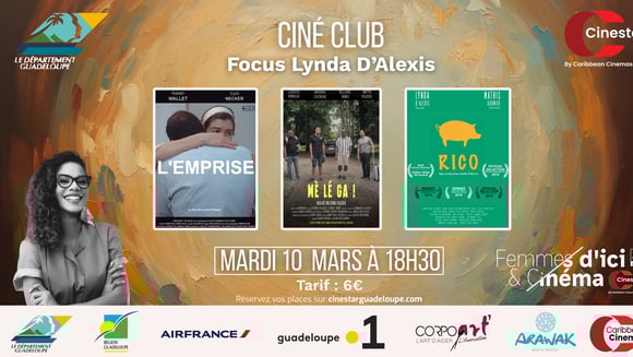  Ciné-Club du Département : Focus sur Lynda D’Alexis