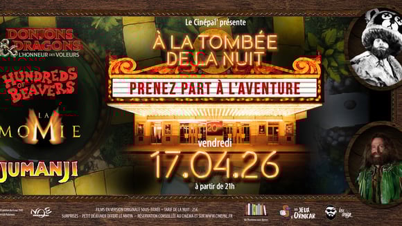 A LA TOMBEE DE LA NUIT 20TH : PRENEZ PART A L'AVENTURE