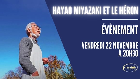 Hayao Miyazaki et le héron