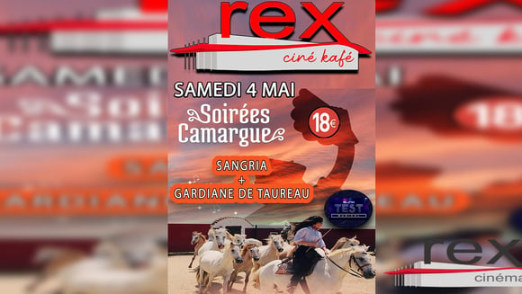 Soirée Camargue au ciné-kafé le samedi 4 mai 