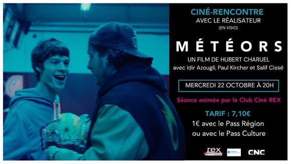Ciné-rencontre : "Météors" le mercredi 22 octobre 2025 à 20 h présenté par le club ciné-rex