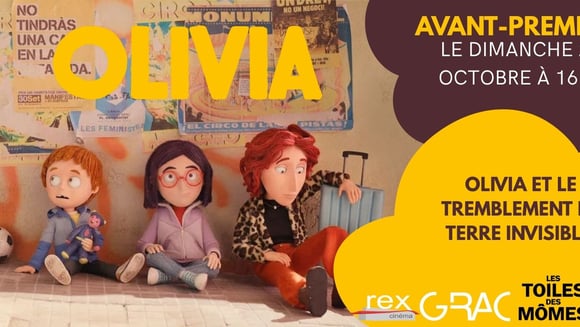 Avant-première : "Olivia" le dimanche 26 octobre à 16 h dans le cadre du festival Toiles des Mômes
