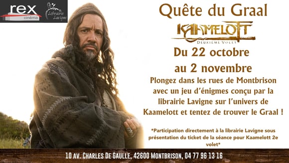 Chasse du Graal dans Montbrison du mercredi 22 octobre au dimanche 2 novembre 2025