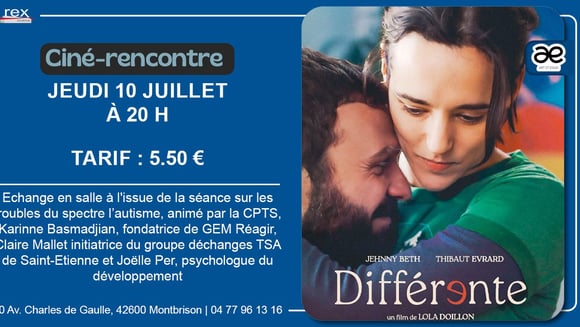 Ciné-rencontre : "Différente" le jeudi 10 juillet à 20 h en présence de la CPTS de la Loire