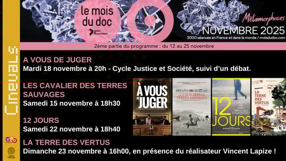 LE MOIS DU DOC : 2ème partie