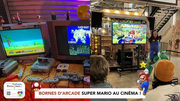 Animation RétroGaming au cinéma