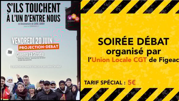 Soirée Débat - Union Locale CGT Figeac
