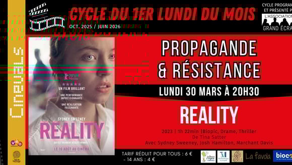 CYCLE DU 1er LUNDI DU MOIS : REALITY