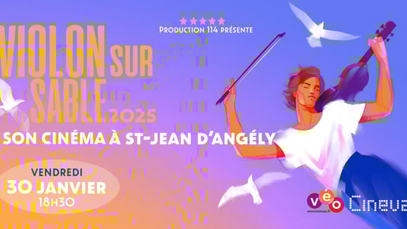 UN VIOLON SUR LE SABLE FAIT SON CINEMA