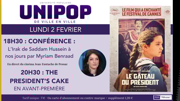 UNIPOP : THE PRESIDENT'S CAKE en avant-première