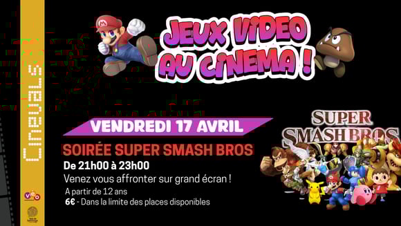 Session jeux vidéo #2 - Super Smash Bros