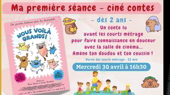 MA PREMIERE SEANCE - CINE CONTE