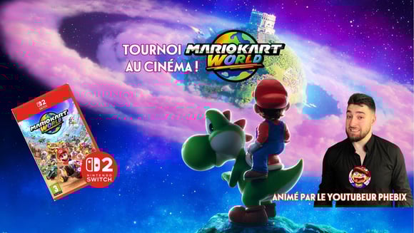 Tournoi Mario Kart World sur Switch 