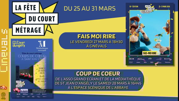 LA FÊTE DU COURT-METRAGE : FAIS MOI RIRE
