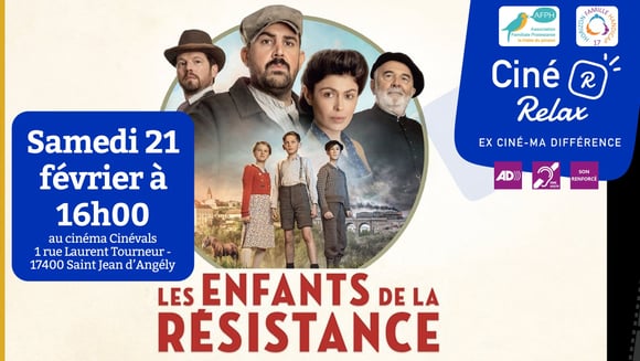 CINE RELAX : LES ENFANTS DE LA RESISTANCE