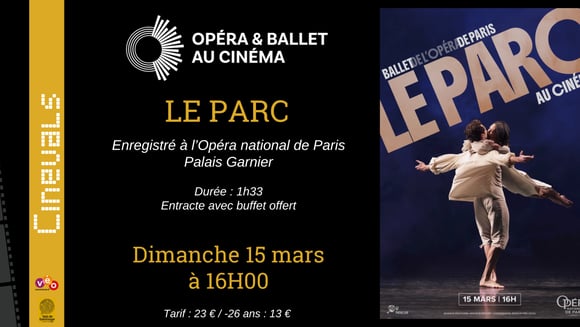 BALLET AU CINEMA : LE PARC