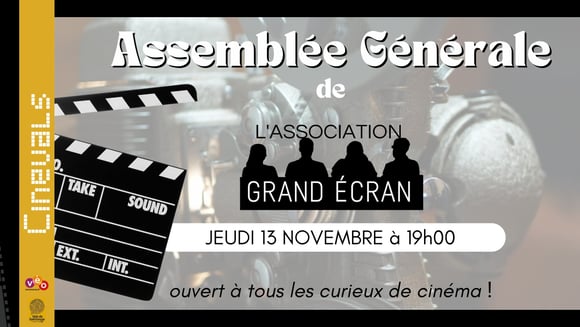 ASSEMBLEE GENERALE DE L'ASSOCIATION GRAND ECRAN