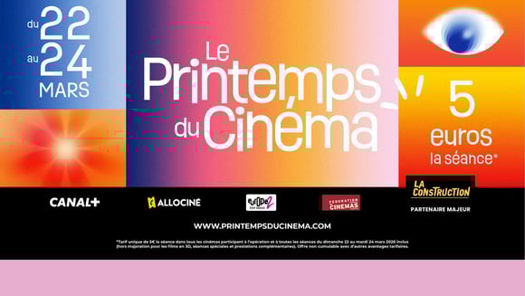 Printemps du cinéma | Séance à 5 €