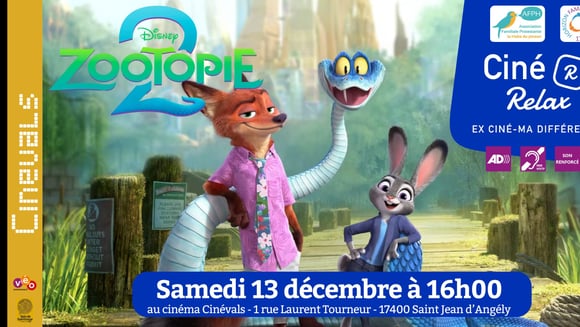 CINE RELAX : ZOOTOPIE 2