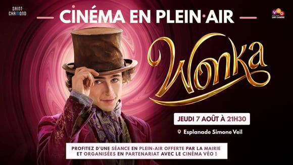 Cinéma en plein air • Wonka