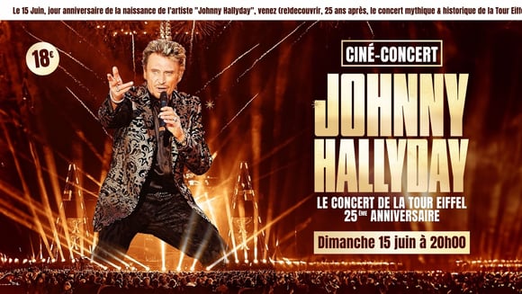 Johnny Hallyday • Le concert de la Tour Eiffel