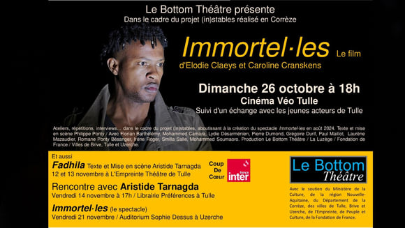 IMMORTEL·LES AVEC LE BOTTOM THEATRE