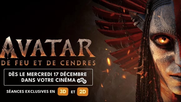 Sortie Nationale Avatar 3: de Feu et de Cendres