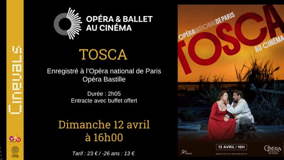 OPERA AU CINEMA : TOSCA