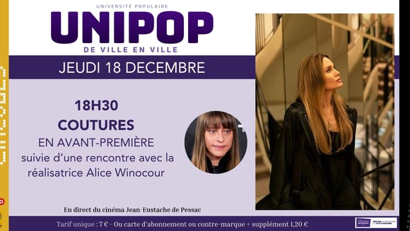 UNIPOP : COUTURES En avant-première