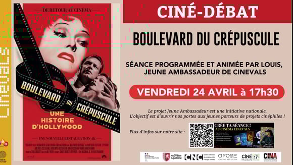 CINE DEBAT : BOULEVARD DU CREPUSCULE