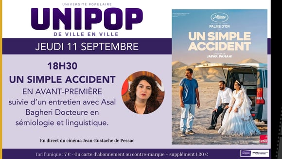 UNIPOP : UN SIMPLE ACCIDENT - En avant-première
