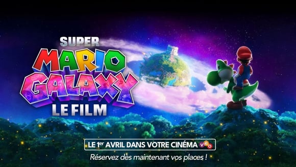Super Mario Galaxy - Dès le 1er Avril 2026