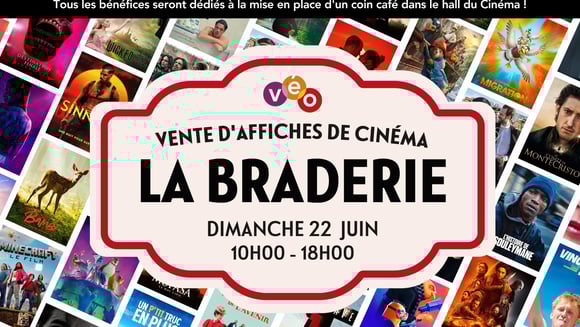 La Braderie • Vente d'affiches de cinéma