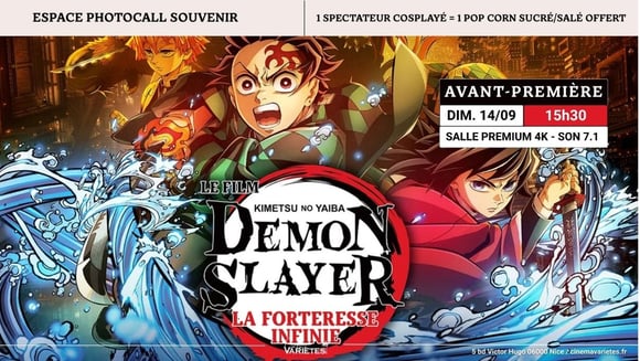 Avant-première : Demon Slayer : La Forteresse Infinie !
